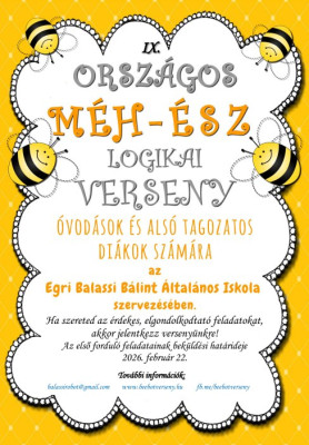 Részvétel az Országos Méh-Ész Logikai Verseny V. fordulójában.