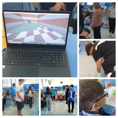 Anche la prof gioca sulla scacchiera in 1 C