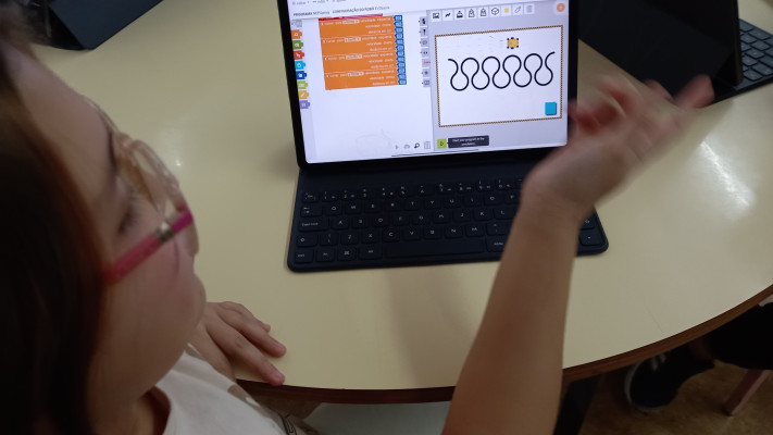 Desenhar com Open Roberta Lab