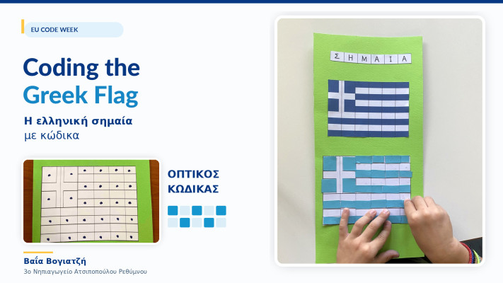 Κωδικοποιώ την Ελληνική Σημαία