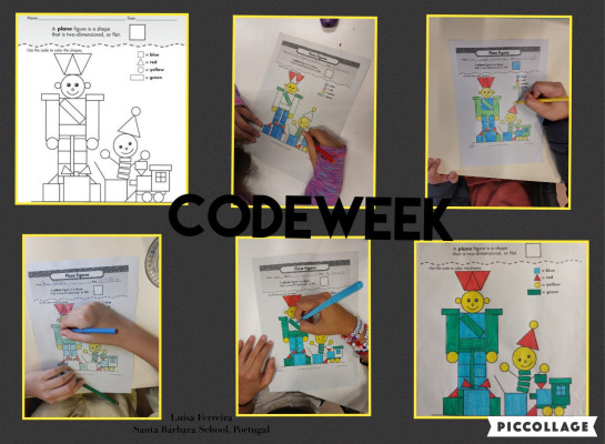 Draw With Color Code Painting using a colour code