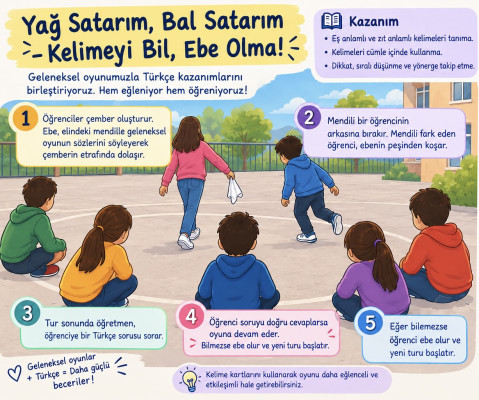 Yağ Satarım, Bal Satarım ile Kelime Avı