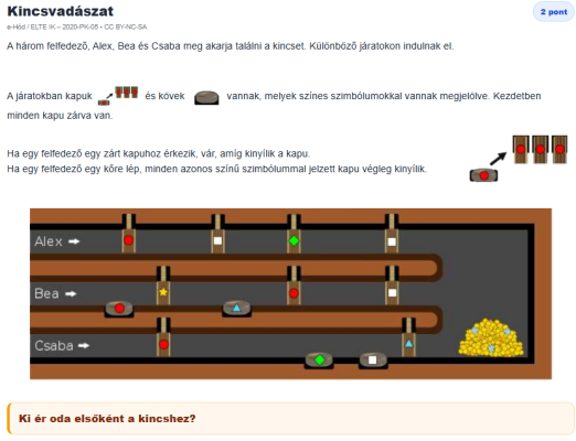 Vetélkedő E-hód feladatokból 5.a