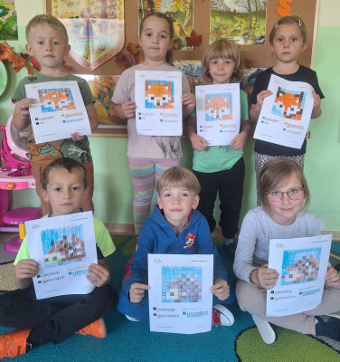 Leśni mieszkańcy z Kodowanie na dywanie