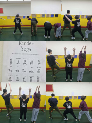 Час по физичко образование – Kinder јога