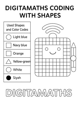 Shape Coding Maths DIGITAMATHS CODİNG WITH SHAPES