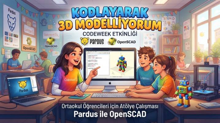 Kodlayarak 3D Modelliyorum