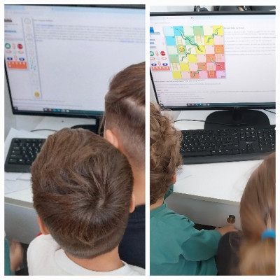 Παίξε στον υπολογιστή με τη beebot