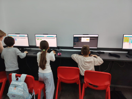 Little Programmers with Big Ideas at the "Octav Băncilă" National College of Art, Iași!