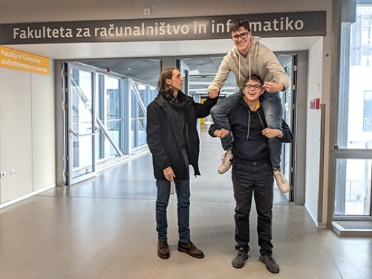 Ledinci na tekmovanju Bober 2025