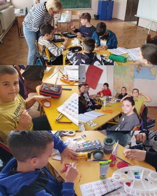 Znakovi pored puta - Tematski dani, odeljenje u Prilipcu