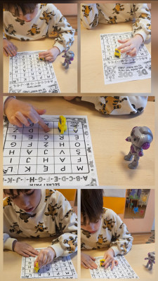 Decode and mark the path to the robot land