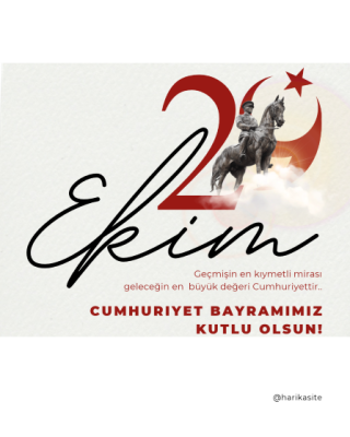 29 Ekim Cumhuriyet Bayramı