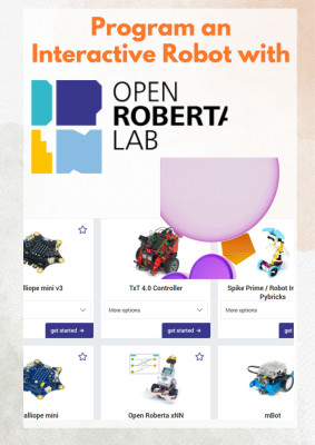 Program an Interactive Robot with Open Roberta Lab