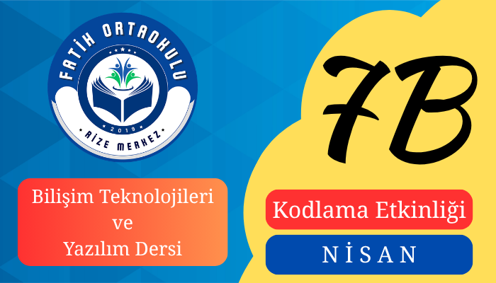 Bilişim Teknolojileri Dersi, Nisan Ayı Kodlama Etkinliği