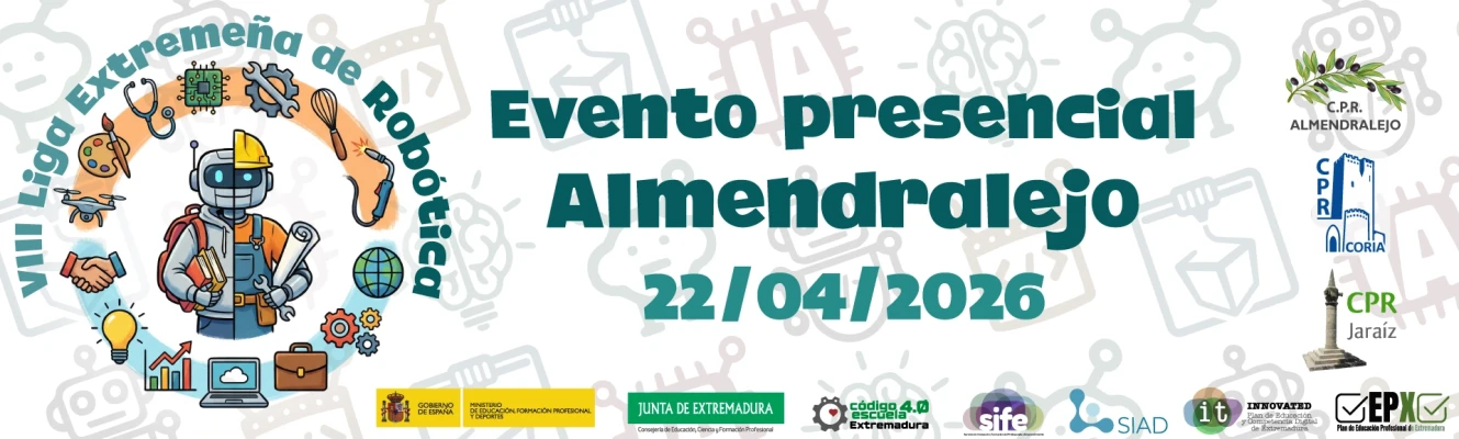 RoboReto. Liga de Robótica Educativa. 3er evento (Almendralejo)