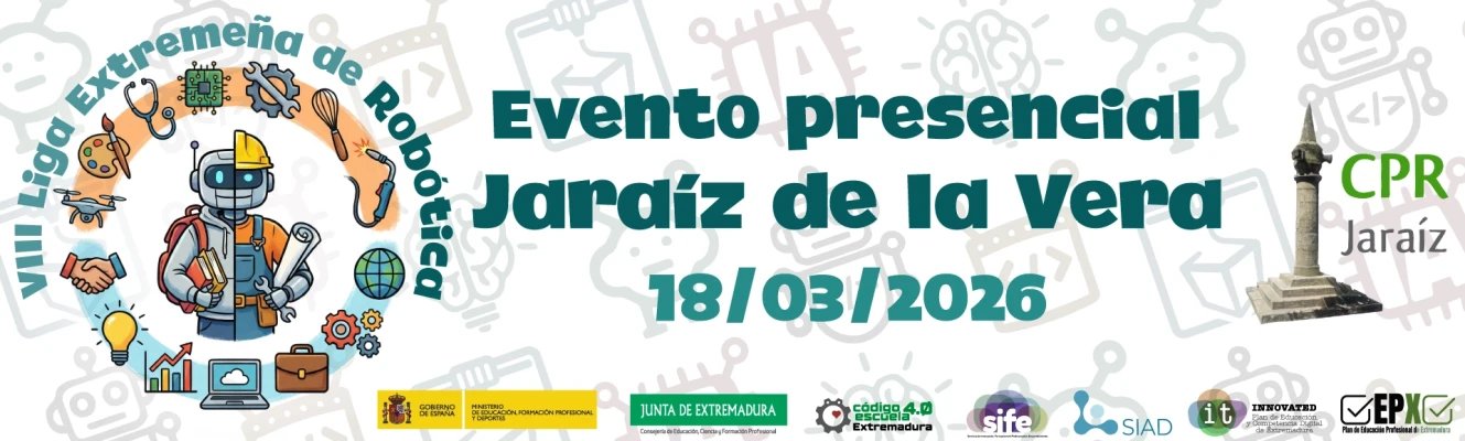 RoboReto. Liga de Robótica Educativa. 2º evento (Jaraíz)