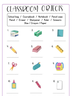 Classroom objects