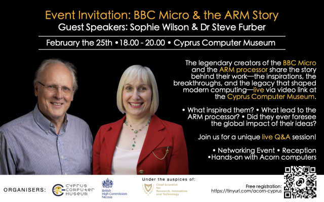 BBC Micro & The ARM Story, told by Sophie Wilson & Dr Steve Furber