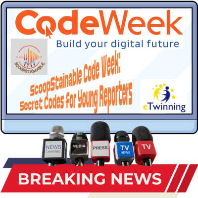 ScoopStainable Code Week: Secret Codes for Young Reporters