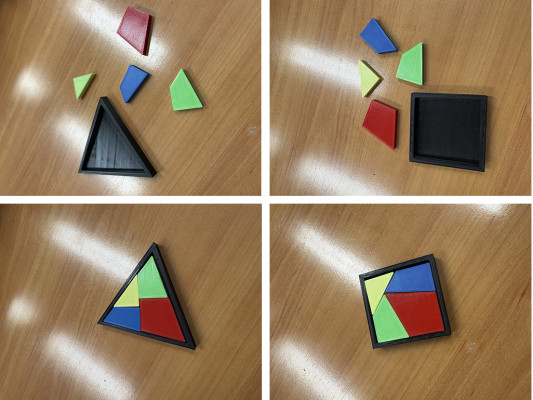 A curious tangram