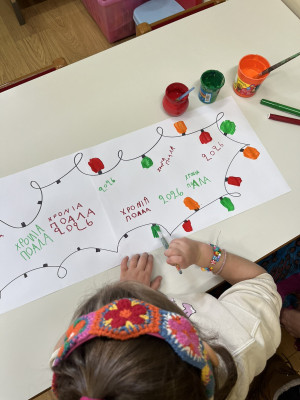 Χριστουγεννιάτικα φωτάκια με μοτίβα