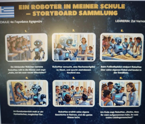 Ein Roboter in unserer Schule