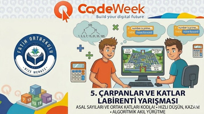 Çarpanlar ve Katlar Labirenti Yarışması