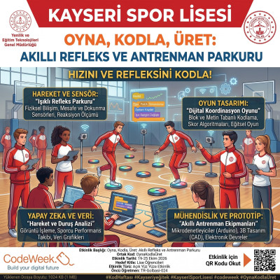 Oyna, Kodla, Üret: Akıllı Refleks ve Antrenman Parkuru