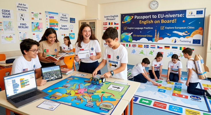 Passport to EU-niverse: English on Board!