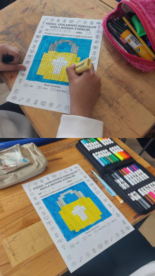 Kişisel Verileri Koruma Günü Kodlama Boyama Etkinliği