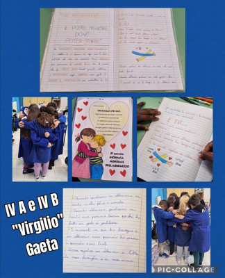 Un abbraccio è il luogo migliore in cui stare