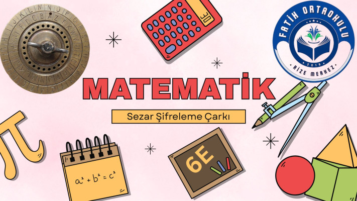 Sezar Şifreleme Çarkı İle Şifreli Mesaj Yazma (6E)