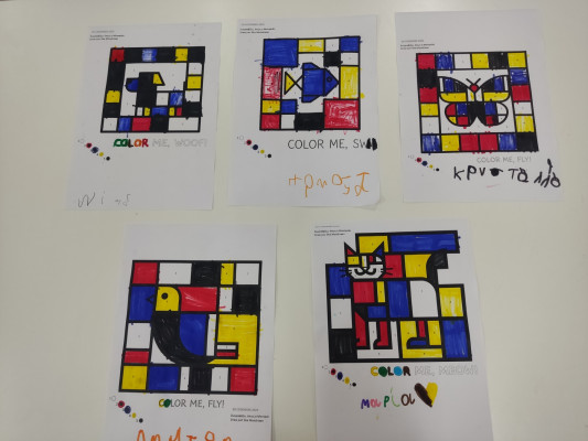 Γίνομαι κι εγώ Μοντριάν!