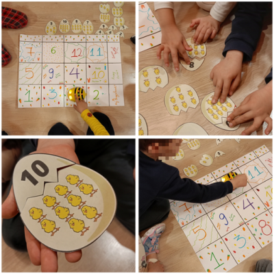 " Easter eggs & Bee Bot! "