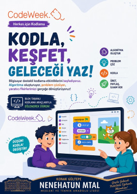 Konak Gültepe Nenehatun MTAL 23 Nisan İçin Kodluyor