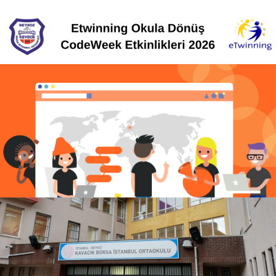 Kavacık Borsa eTwinning ile Okula Dönüş Codeweek Etkinliği