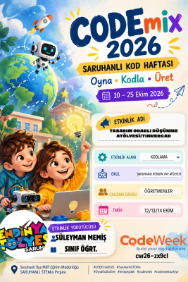 TASARIM ODAKLI DÜŞÜNME ATÖLYASİ tinkercad