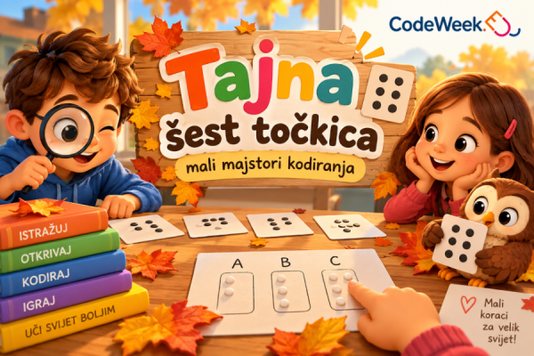 Tajna šest točkica – mali majstori kodiranja