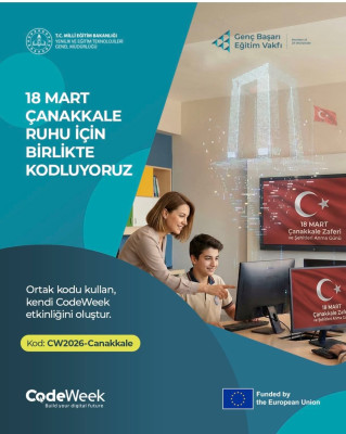 18 Mart Çanakkale Ruhu için birlikte kodluyoruz