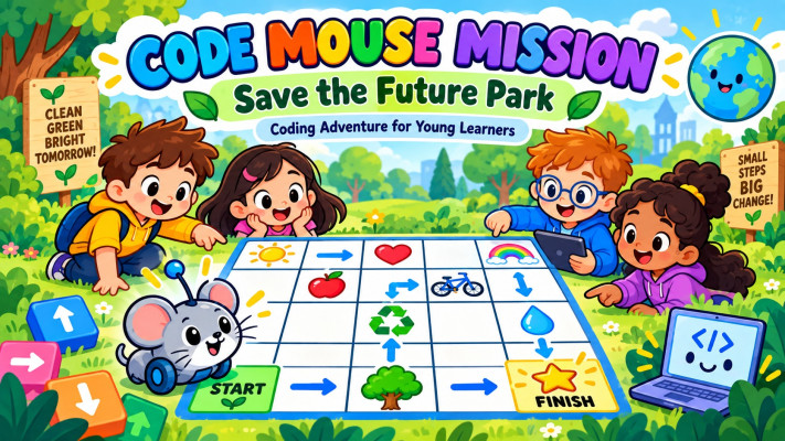 Code Mouse Mission: Coding Adventure for Young Learners