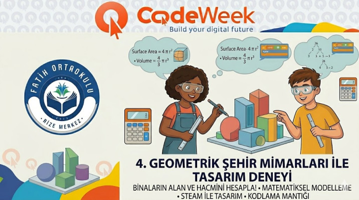 Geometrik Şehir Mimarları ile Tasarım Deneyi