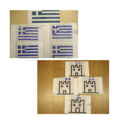 Ζωγραφίζω την Ελληνική Σημαία με Pixel Art