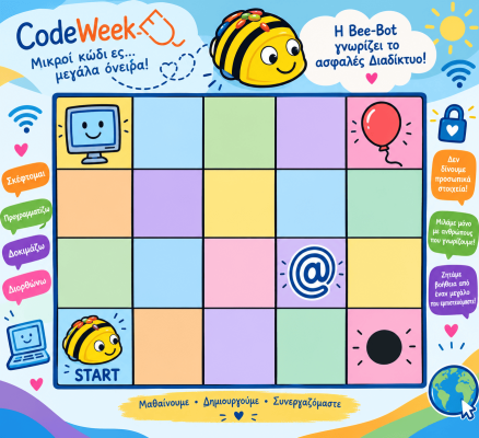 Η Bee-Bot γνωρίζει το ασφαλές Διαδίκτυο!
