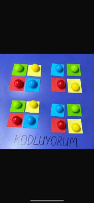 Rengine bak topunu koy