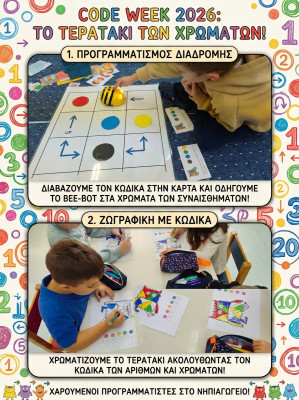 Το Τερατάκι των Χρωμάτων Δείχνει τη Διαδρομή!