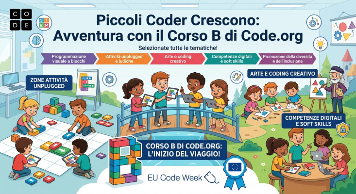 Piccoli Coder Crescono: Avventura con il Corso B di Code.org