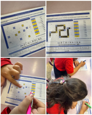 eTwinning Okula Dönüş - Renkli Rota Kodlama