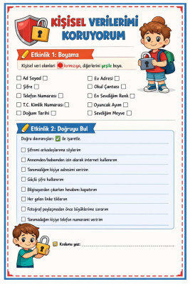 GÜVENDE KALMAK SENİN ELİNDE !