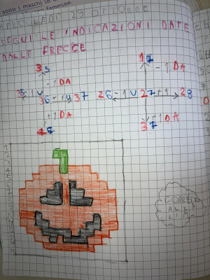 Pixel art di Halloween